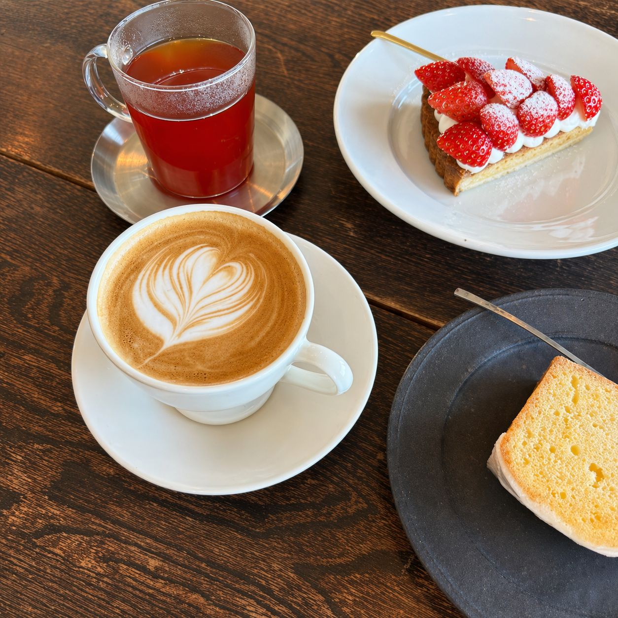 カフェ元画像 スイーツセット